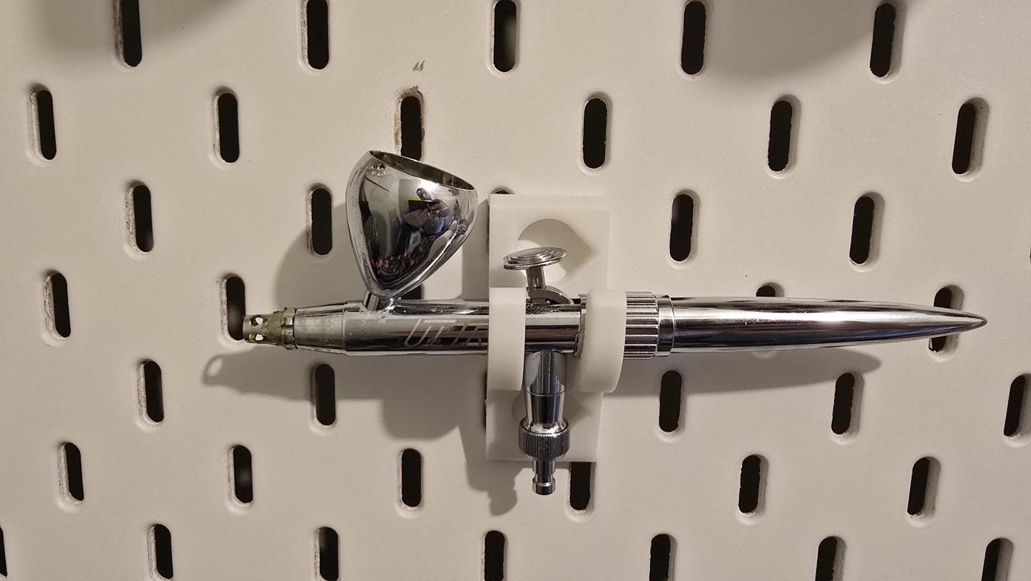 Ikea Skadis air brush display