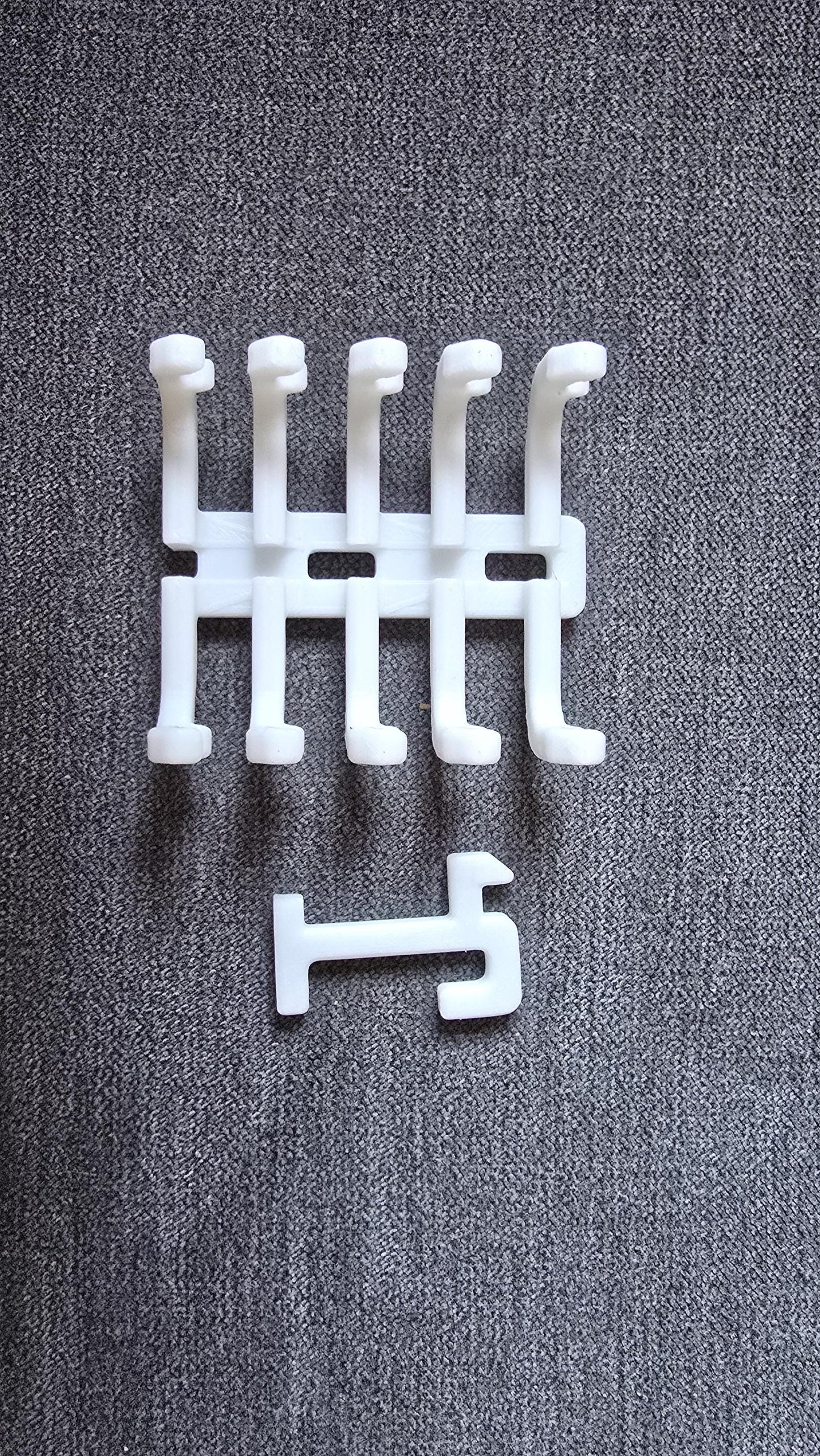 Ikea Skadis Paint Brush Display