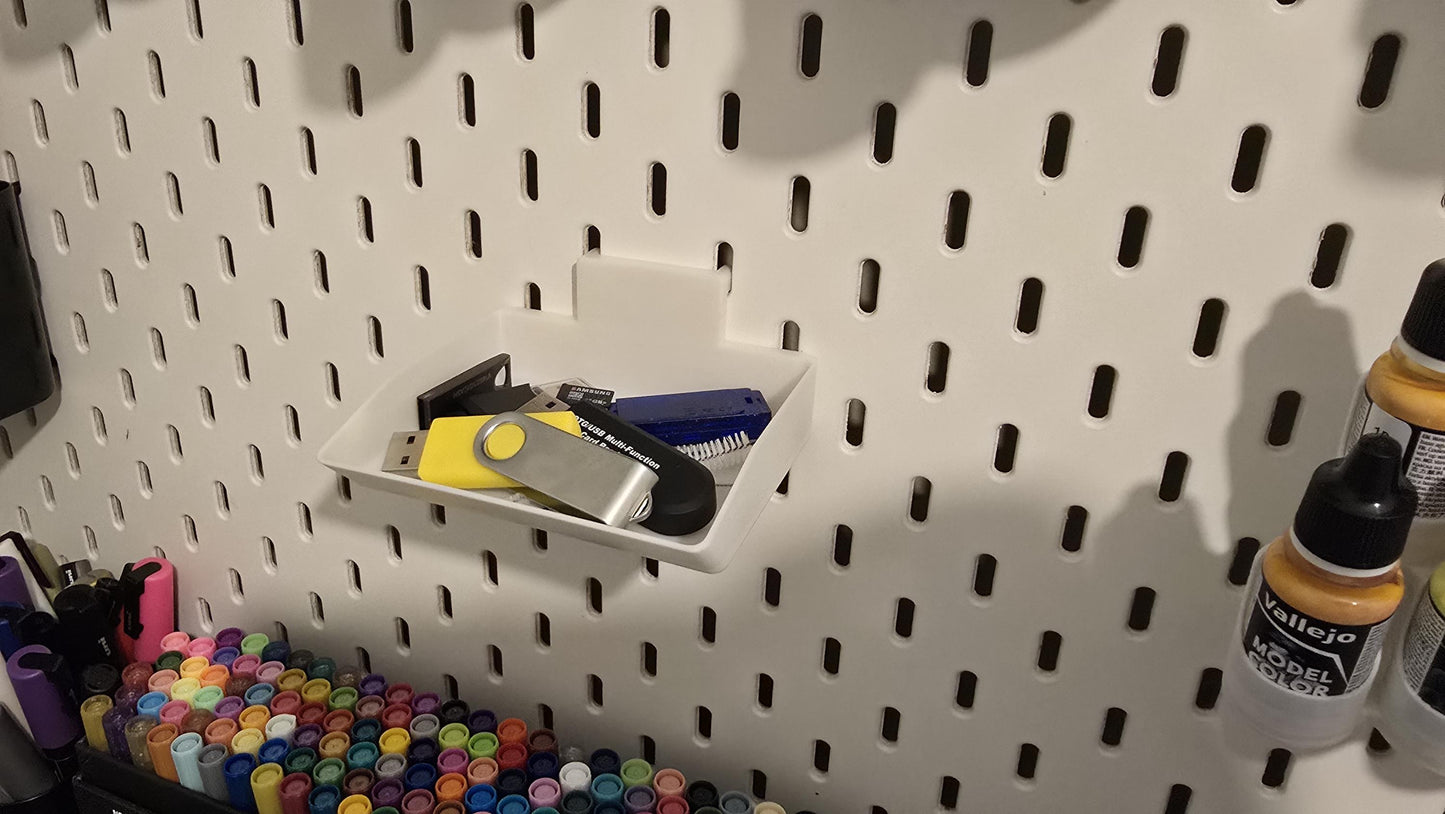 Ikea Skadis Storage Trays