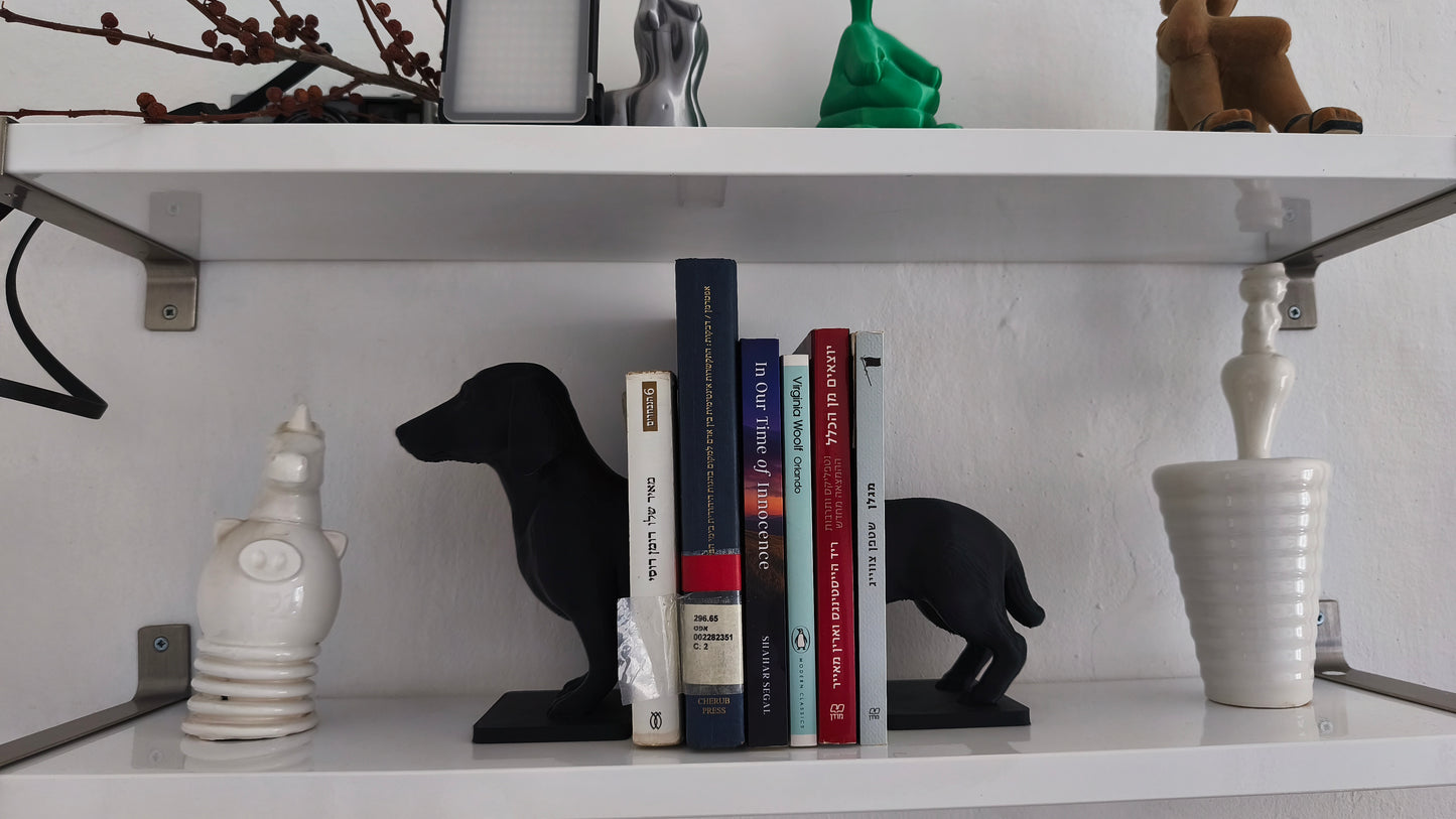 3D Printed Dog book Ends