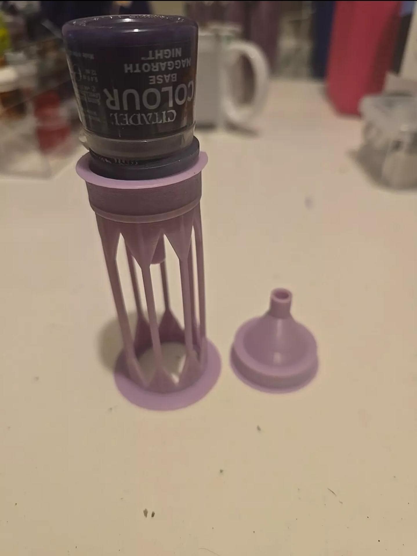 Citadel to Dropper bottle Funnel & Support transfer tool