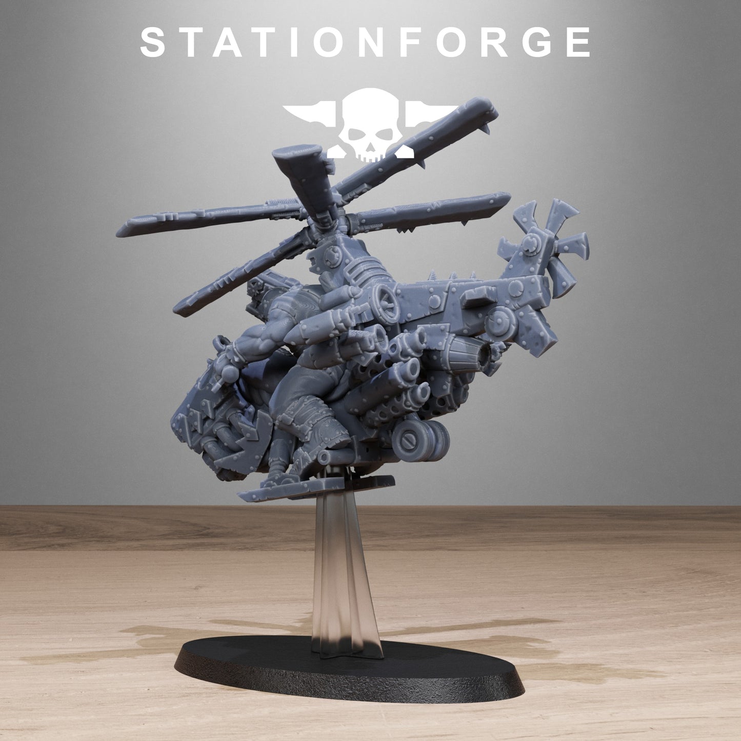 Station Forge - Orkaz Helicopters
