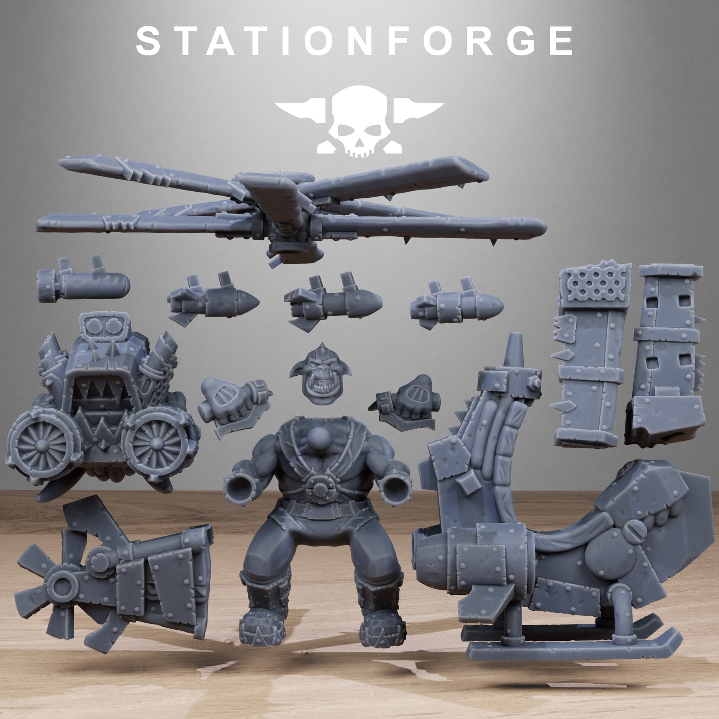 Station Forge - Orkaz Helicopters