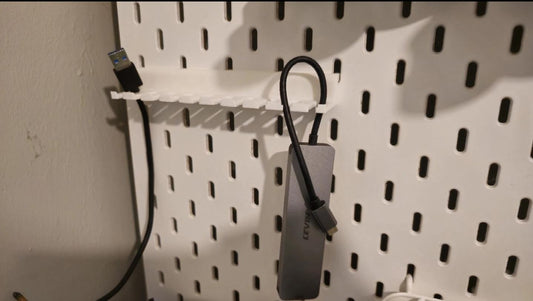 Ikea Skadis Cable Tidy
