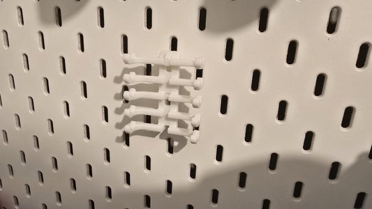 Ikea Skadis Paint Brush Display