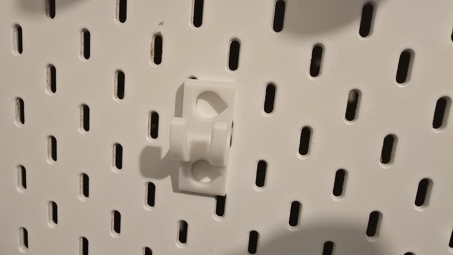 Ikea Skadis air brush display