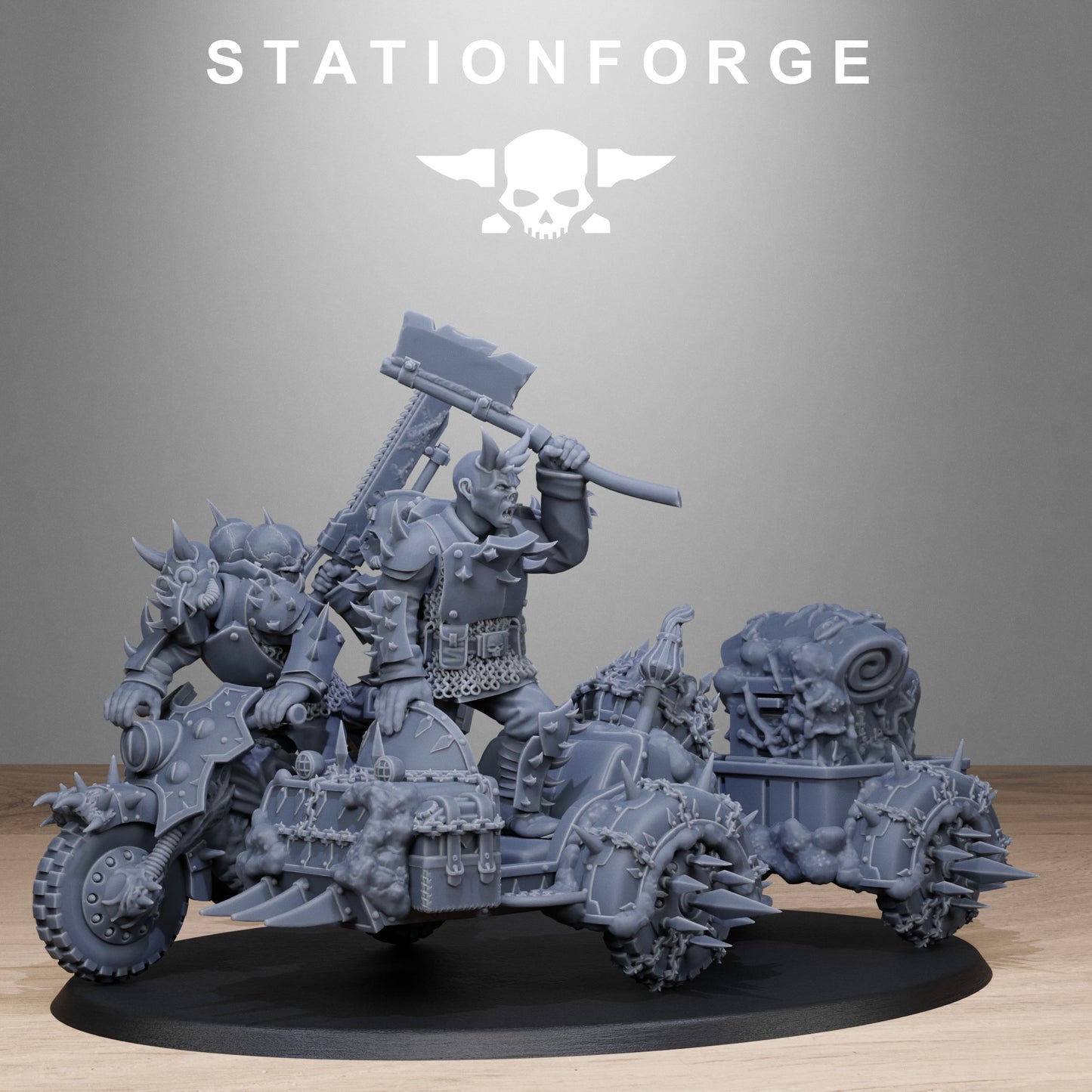 Station Forge -  Corrupted Guard Bikers