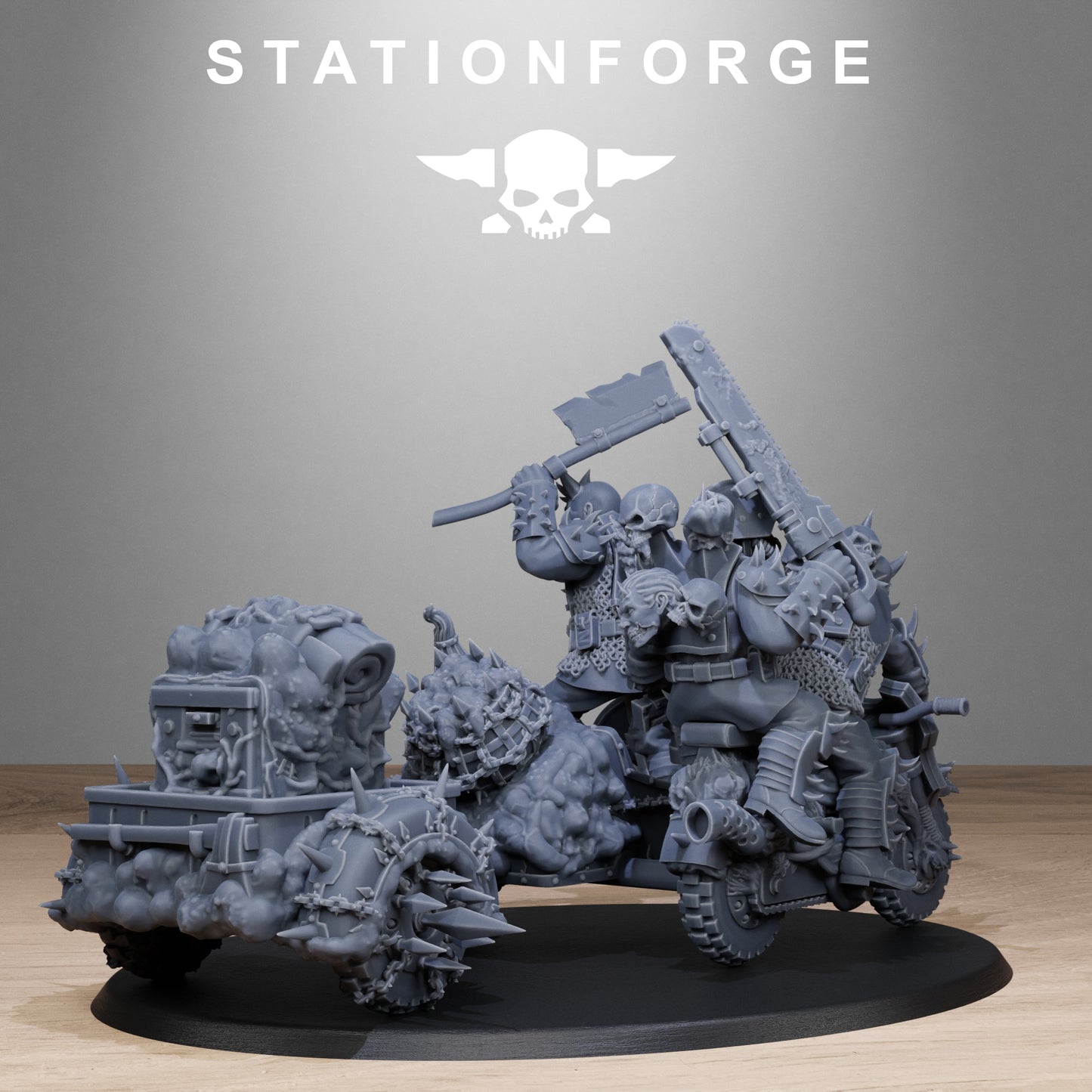 Station Forge -  Corrupted Guard Bikers