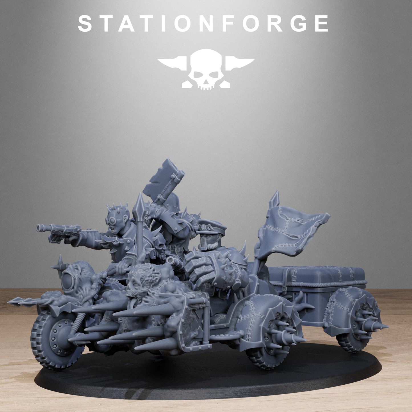 Station Forge -  Corrupted Guard Bikers