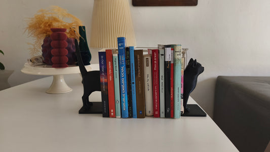 3D Printed cat book End