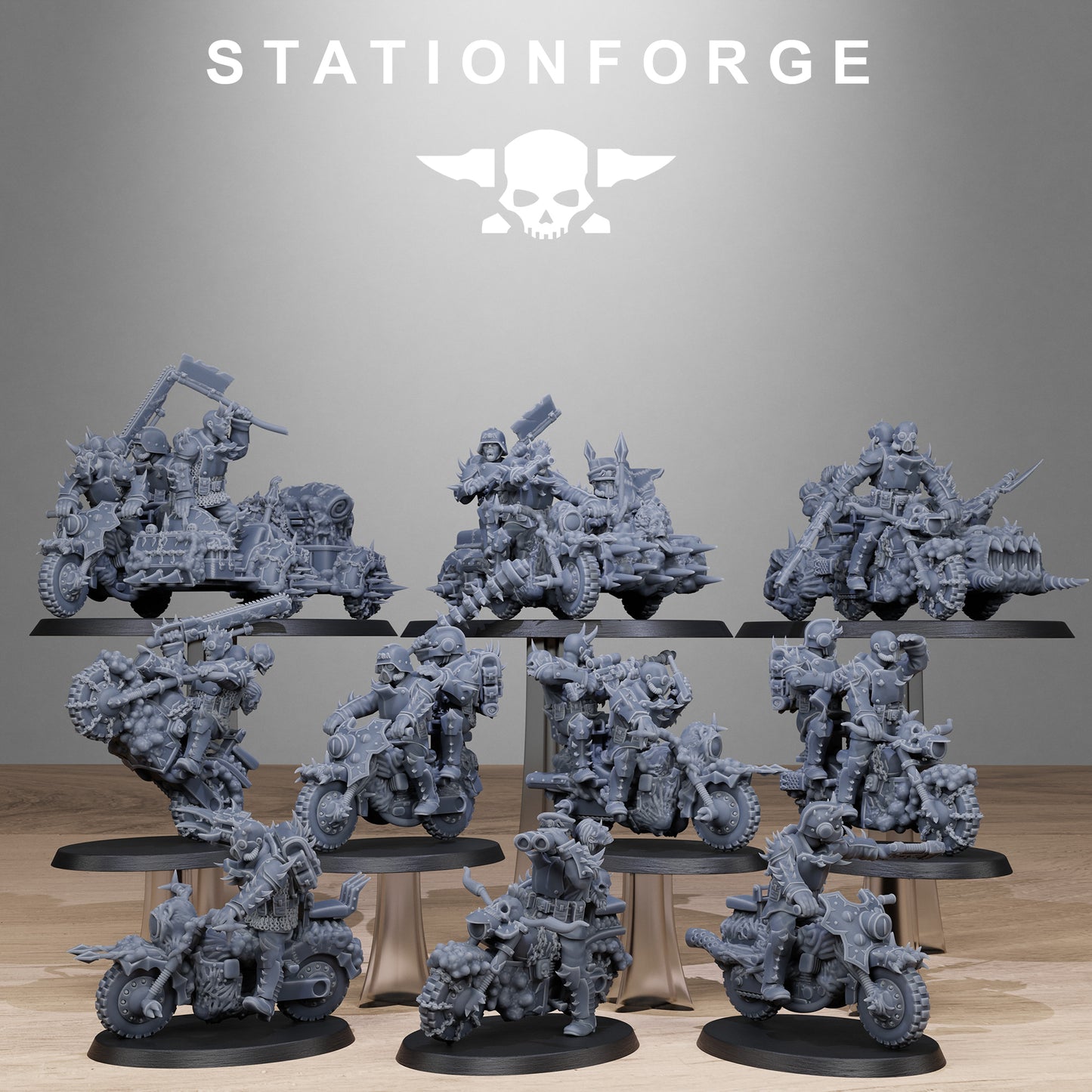 Station Forge -  Corrupted Guard Bikers