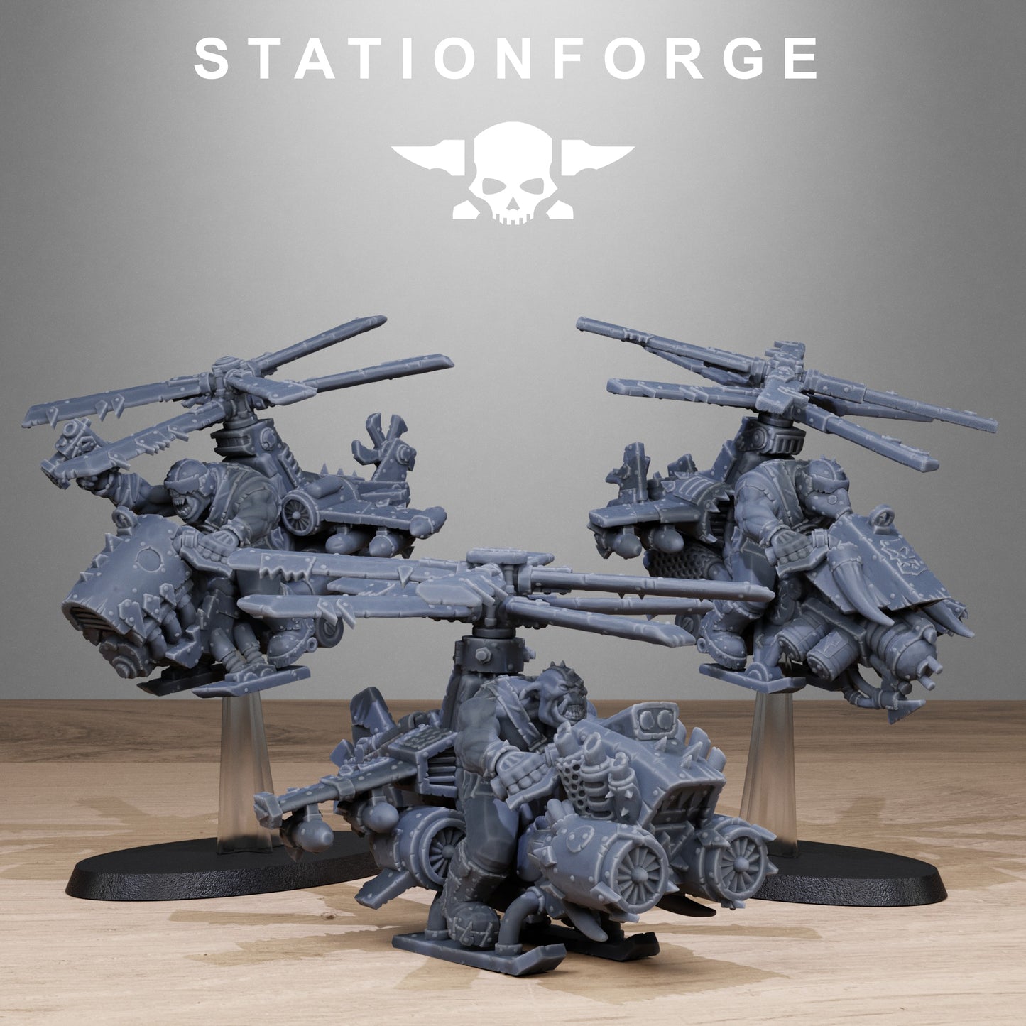 Station Forge - Orkaz Helicopters