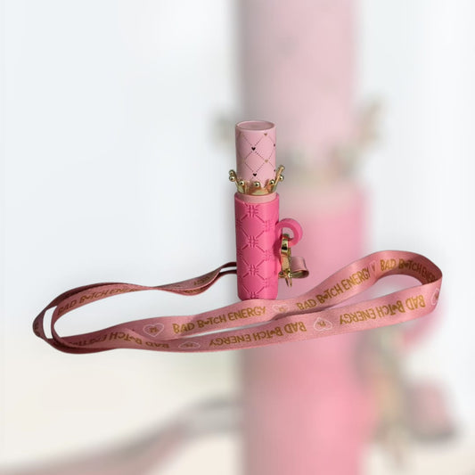 Bad B*tch Energy Lip Gloss / Lip Oil Lanyard & Keyring Holder