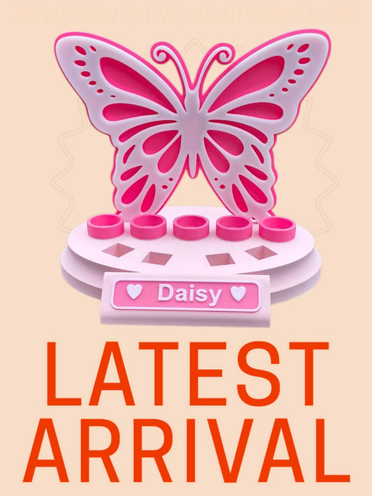 Lip Oil & Lip Drip Butterfly display