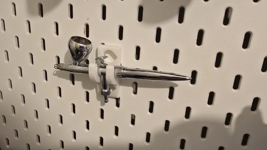 Ikea Skadis air brush display